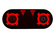 multifunctionele led achterlicht links - 12/24 volt - achterlamp - achterlicht - aanhanger achterlicht - horpol