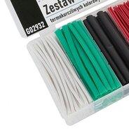 196 delig krimpkous set gekleurd - krimpkous - beschermmantel - geko