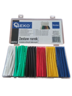 196 delig krimpkous set gekleurd - krimpkous - beschermmantel - geko