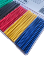 196 delig krimpkous set gekleurd - krimpkous - beschermmantel - geko