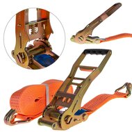 sjorband 5 ton 8 meter met ratel - spanband - transportband - sjorband - geko