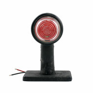 breedtelamp 130mm 12 volt - aanhanger zijlamp - zijlicht - breedtelicht - contourlamp