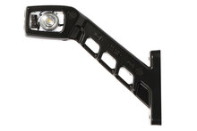 led breedtelamp haaks links 180mm 4x led - aanhanger zijlamp - zijlicht - breedtelicht