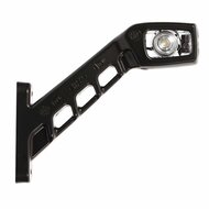 led breedtelamp haaks rechts 180mm 4x led - aanhanger zijlamp - zijlicht - breedtelicht