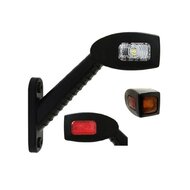 led breedtelamp 180mm 3x led - aanhanger zijlamp - zijlicht - breedtelicht