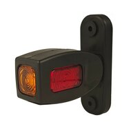 led breedtelamp 100mm 3x led - aanhanger zijlamp - zijlicht - breedtelicht