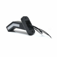 led breedtelamp rechts 145mm 3x led - aanhanger zijlamp - zijlicht - breedtelicht