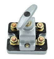 hoofdstroom schakelaar - massaschakelaar - 250 amp&eacute;re&nbsp;- noodschakelaar - stroomschakelaar - 6/24 volt