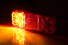 universele led achterlicht - 12/24 volt - achterlicht 12 leds - achterlamp - aanhanger achterlicht - horpol