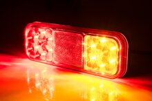 universele led achterlicht - 12/24 volt - achterlicht 12 leds - achterlamp - aanhanger achterlicht - horpol