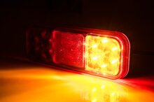 universele led achterlicht - 12/24 volt - achterlicht 12 leds - achterlamp - aanhanger achterlicht - horpol