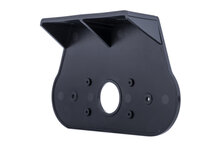 zijmarkeringslamp met houder oranje - 12/24 volt - markeringlamp - positielamp - horpol