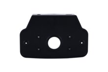 zijmarkeringslamp met houder oranje - 12/24 volt - neon markeringlamp - positielamp - horpol