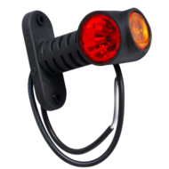 led breedtelamp 120mm 4x led - aanhanger zijlamp - zijlicht - breedtelicht