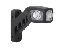 led breedtelamp rechts 130mm 4x led - aanhanger zijlamp - zijlicht - breedtelicht - contourlamp