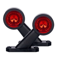 led breedtelamp rechts 110mm 2x led - aanhanger zijlamp - zijlicht - breedtelicht