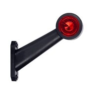 led breedtelamp rechts 170mm 2x led - aanhanger zijlamp - zijlicht - breedtelicht