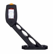 led breedtelamp links 170mm 3x led - aanhanger zijlamp - zijlicht - breedtelicht