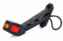 led breedtelamp rechts 170mm 3x led - aanhanger zijlamp - zijlicht - breedtelicht