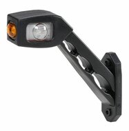 led breedtelamp rechts 170mm 3x led - aanhanger zijlamp - zijlicht - breedtelicht