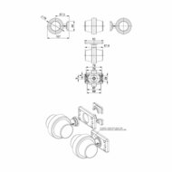 led breedtelamp 110mm 10x led - aanhanger zijlamp - zijlicht - breedtelicht