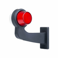 led breedtelamp links 190mm 18x neon led - aanhanger zijlamp - zijlicht - breedtelicht