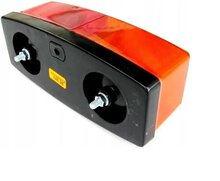 achterlicht 2 kamers 12 volt - achterverlichting - achterlicht - achterlamp - horpol