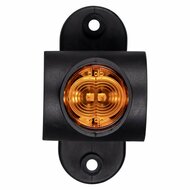 led breedtelamp 64mm 4x led - aanhanger zijlamp - zijlicht - breedtelicht - contourlamp