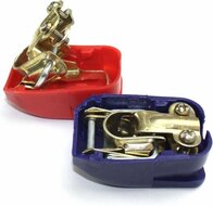 accupool klem set - accuklem (-) (+) - 2 delig - accu pool snelkoppeling - accu klemset - benson