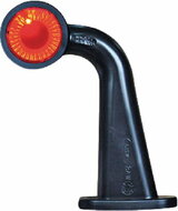 led breedtelamp rechts 185mm 2x led - aanhanger zijlamp - zijlicht - breedtelicht