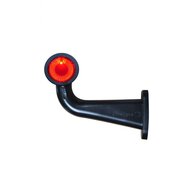 led breedtelamp links 185mm 2x led - aanhanger zijlamp - zijlicht - breedtelicht