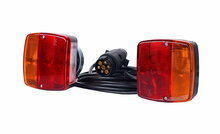 magnetische verlichting set - 7 polig x 5 meter - aanhanger verlichting - achterlamp - achterlichten set - horpol