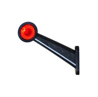 led breedtelamp links 220mm 4x led - aanhanger zijlamp - zijlicht - breedtelicht