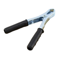 accu laadklem - 120 amp&egrave;re - zwart - acculaadklem - accu oplaadklem