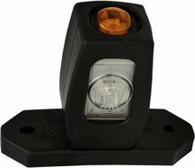 led breedtelamp universeel 85mm 3x led - aanhanger zijlamp - zijlicht - breedtelicht - contourlamp