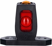 led breedtelamp universeel 85mm 3x led - aanhanger zijlamp - zijlicht - breedtelicht - contourlamp