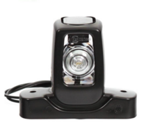 led breedtelamp 40mm 4x led - aanhanger zijlamp - zijlicht - breedtelicht