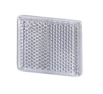 reflector wit - 50 x 40 mm - plakreflector - reflectieplaat - horpol