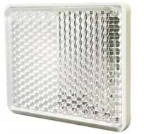 reflector wit - 50 x 40 mm - plakreflector - reflectieplaat - horpol