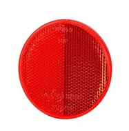reflector rood - 80 mm - plakreflector - reflectieplaat - horpol