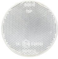 reflector wit - 80 mm - plakreflector - reflectieplaat - horpol