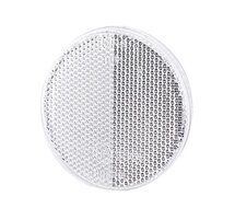 reflector wit - 80 mm - plakreflector - reflectieplaat - horpol