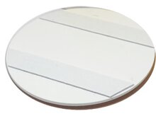 reflector wit - 80 mm - plakreflector - reflectieplaat - horpol