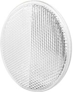 reflector wit - 80 mm - plakreflector - reflectieplaat - horpol