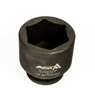 zeskant krachtdop 50 mm - 3/4 duims aansluiting - slagdop - impact dop - rateldop - dop - asta