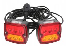 magnetische led verlichting set - 7 polig x 7 meter - aanhanger verlichting - achterlamp - achterlichten set - horpol