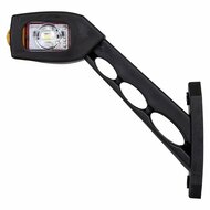 led breedtelamp rechts 170mm 3x led - aanhanger zijlamp - zijlicht - breedtelicht - contourlamp