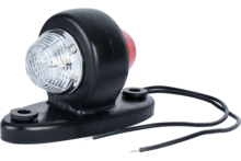 led breedtelamp universeel 55mm 2x led - aanhanger zijlamp - zijlicht - breedtelicht