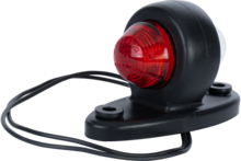 led breedtelamp universeel 55mm 2x led - aanhanger zijlamp - zijlicht - breedtelicht