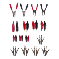 krokodil klemmenset - 28 delig - accuklemmen set - krokodillenklemmen set